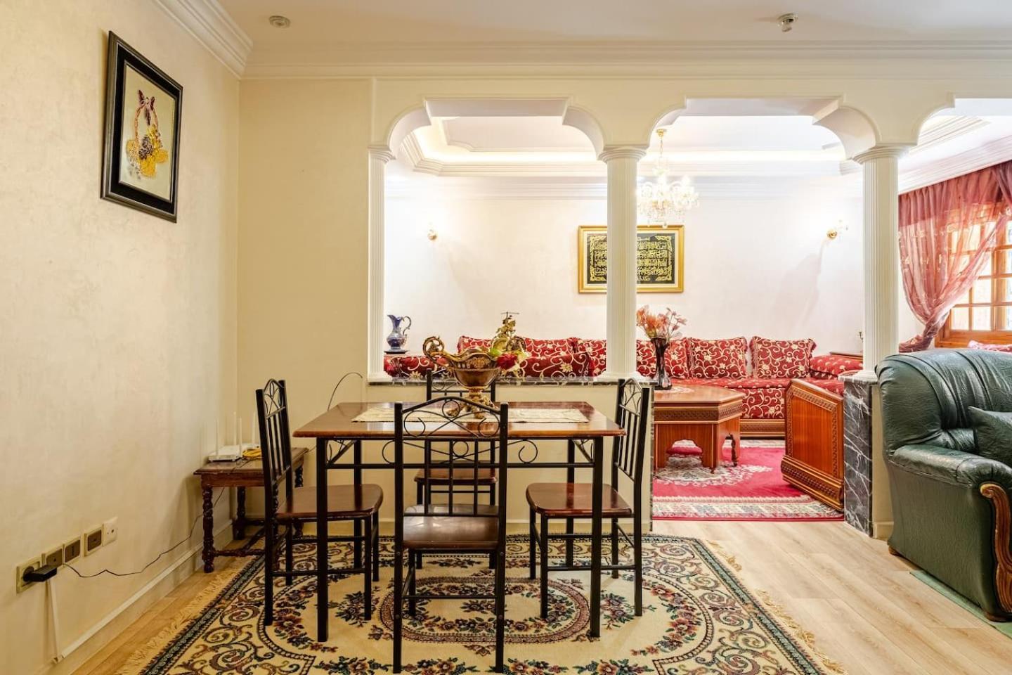 Rabat-Sale Big Apartment With Parking Near Airport Экстерьер фото